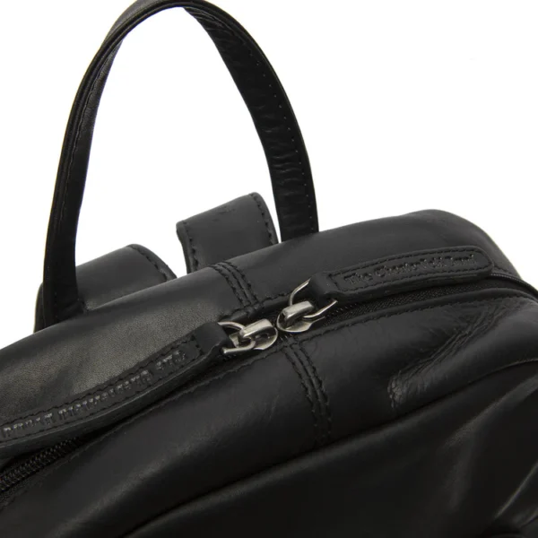 The Chesterfield Brand Leðurbakpoki Santana Svartur - Image 4