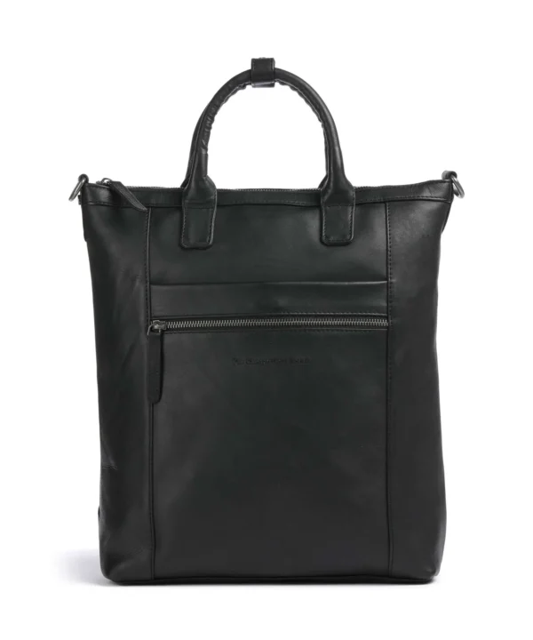 The Chesterfield Brand Leðurbakpoki Luisa Svartur 15"