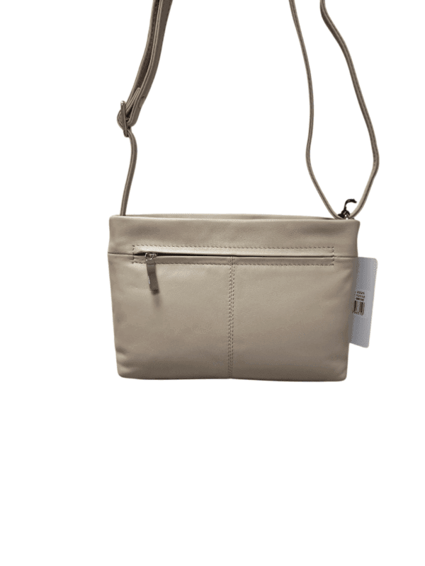 Pavini Leðurtaska Beige Crossbody - Image 5