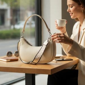 Dernier axlartaska Off White