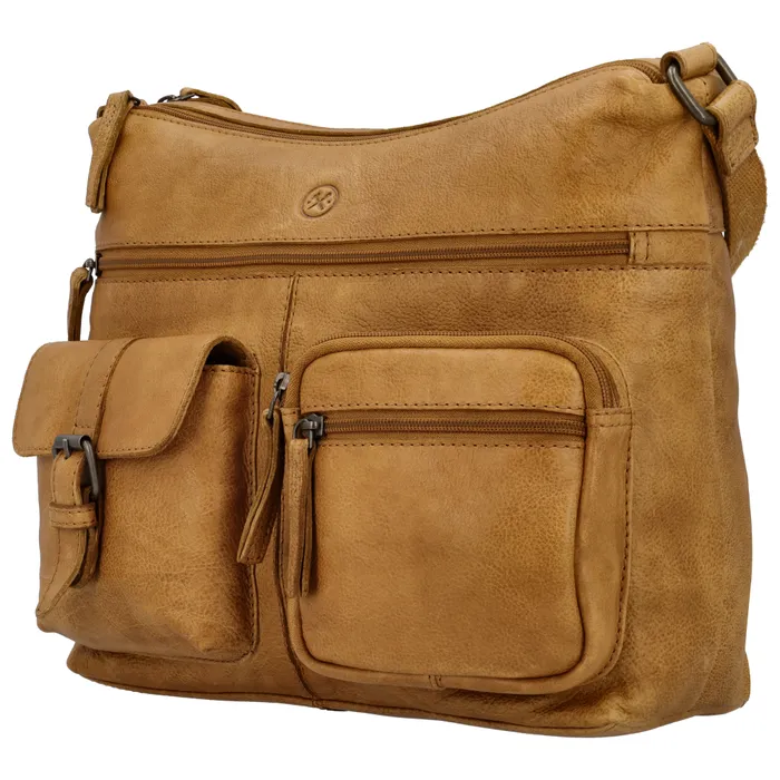 Hide & Stitches Paint Rock axlartaska Ochre - Image 2