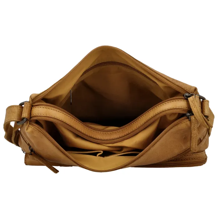 Hide & Stitches Paint Rock axlartaska Ochre - Image 4