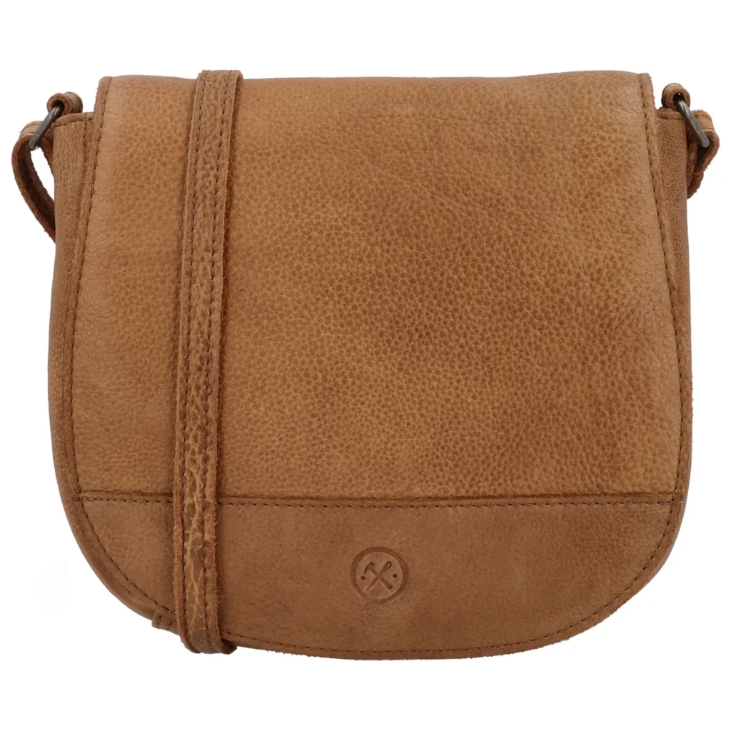 Hide & Stitches Paint Rock axlartaska Coníak - Image 2