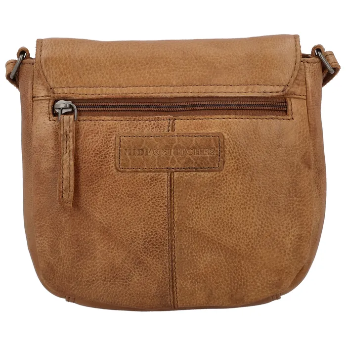 Hide & Stitches Paint Rock axlartaska Coníak - Image 5