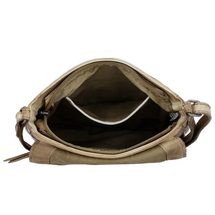 Hide & Stitches Paint Rock axlartaska  Sand - Image 3