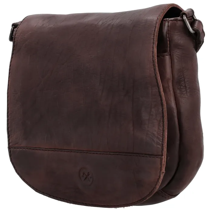 Hide & Stitches Paint Rock axlartaska Brún - Image 5