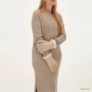 Sodutch Vetrarhanskar Beige L