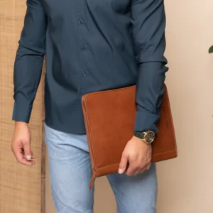 The Chesterfield Barnet Leður skjalaveski Coníak