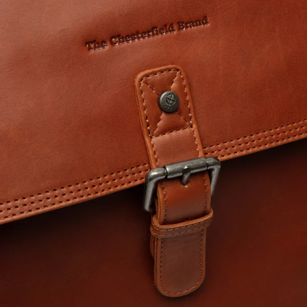 The Chesterfield  Farrow 15" Tölvuhólf Coníak - Image 8