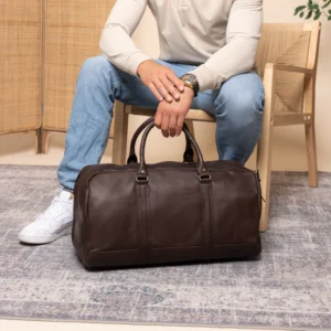 The Chesterfield Melbourne Helgartaska Dökk Brún