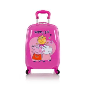 Peppa Pig Barna Ferðataska Bleik Spinner