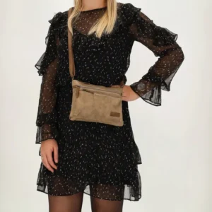 Beagles Taupe axlartaska