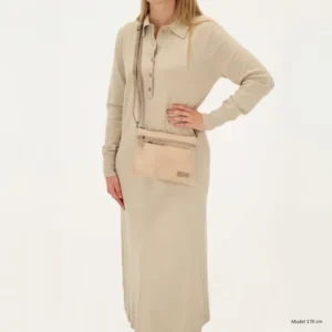 Beagles Light Taupe axlartaska