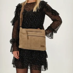 Beagles Taupe axlartaska