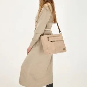 Beagles Light Taupe axlartaska