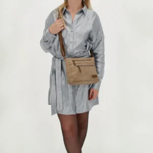 Beagles Taupe axlartaska