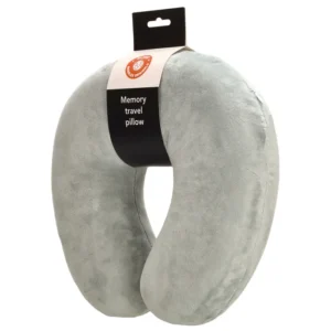 Hálspúði Memory Foam Grár