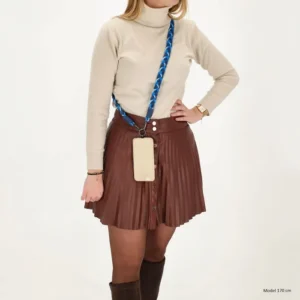 Símaólar með fléttuðu símabandi Jeansblue