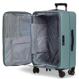 Worldpack Seattle 67cm Grá Græn/ opnast eins og mjúkar töskur