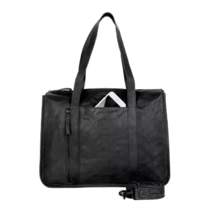 Spikes & Sparrow Leather Catrenia Svört 15"