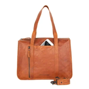 Spikes & Sparrow Leather Catrenia Brandy 15"