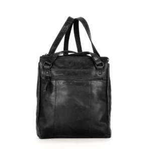 Spikes & Sparrow Leather Wyoming Svartur