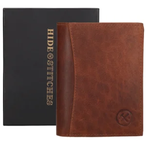 Hide & Stitches Da Vinci Seðlaveski Brúnt RFID vörn