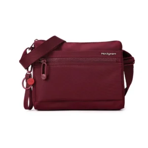 Hedgren EYE Axlartaska Maroon Banner RFID  100% endurunnið RPET