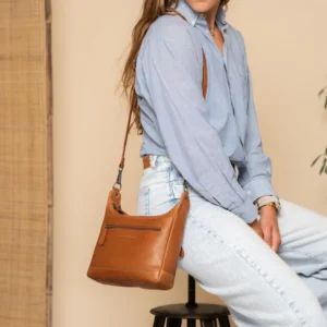 The Chesterfield Brand Mirave Axlartaska Coníak