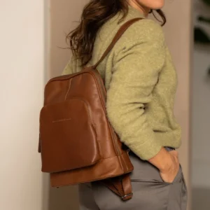 The Chesterfield Brand Naomi Leðurbakpoki Coníak
